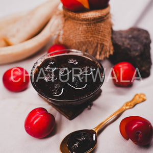 Sardar Ji Special Plum Chutney ( Alloo Bhukara Chutney )